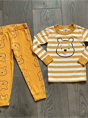 Hanna Andersson Disney Collection Winnie the Pooh 3T Organic Cotton Long Johns